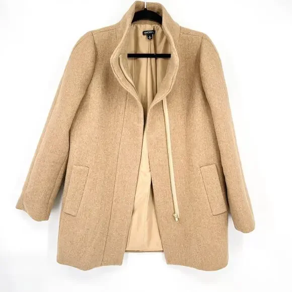 J. Crew Tan Women's Coat - Picture 7 of 11
